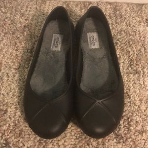 NWOT Women’s Crocs Olivia II Lined Flats